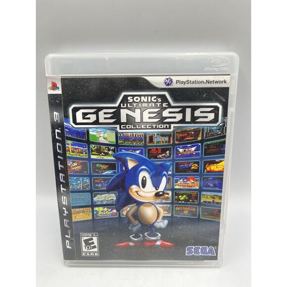 Sonic's Ultimate Genesis Collection PS3 Complete In Box - Picture 1 of 11